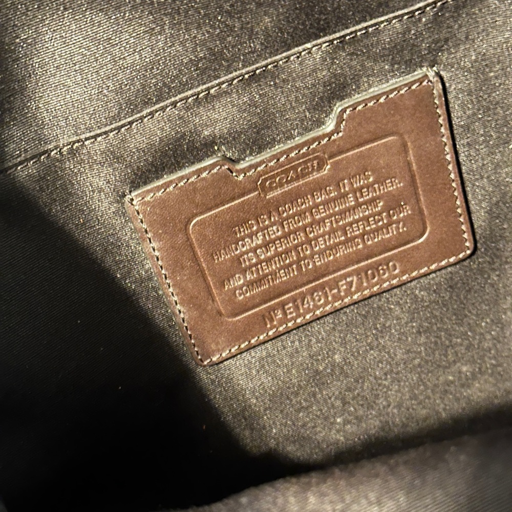 Vintage Coach Brick colored Backpack - Picture 11 of 16